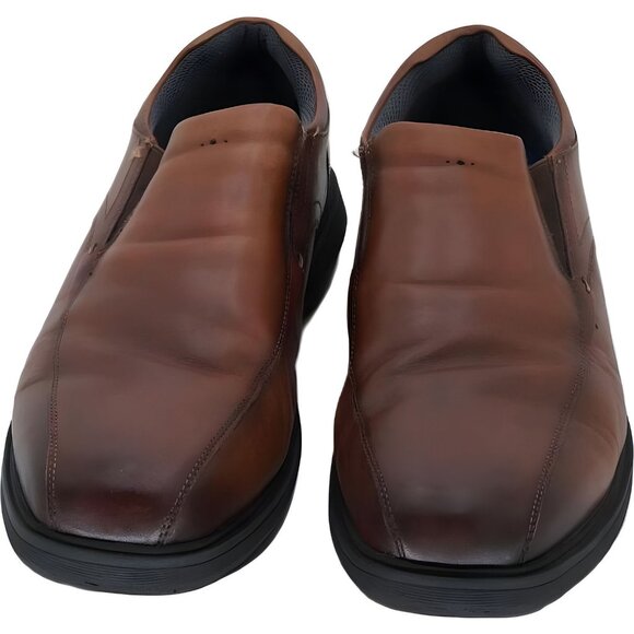 Nunn Bush Bleeker Street Loafer with KORE Technology Cognac 12 Xtra Wide - Picture 5 of 6